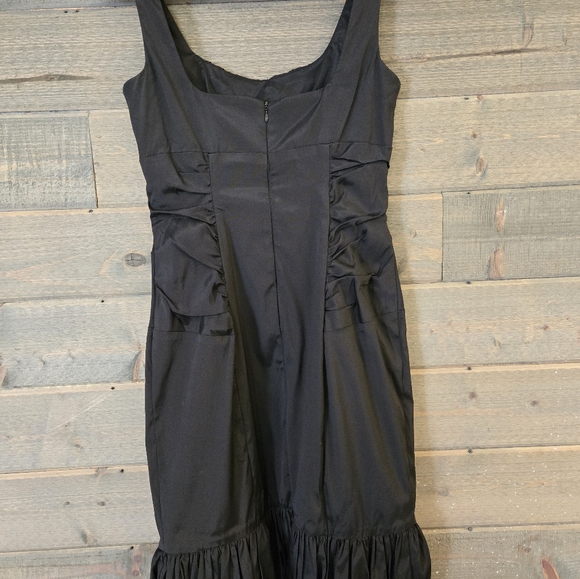 Betsy & Adam Vintage sz 6 mini Y2k cocktail dress - Picture 7 of 8